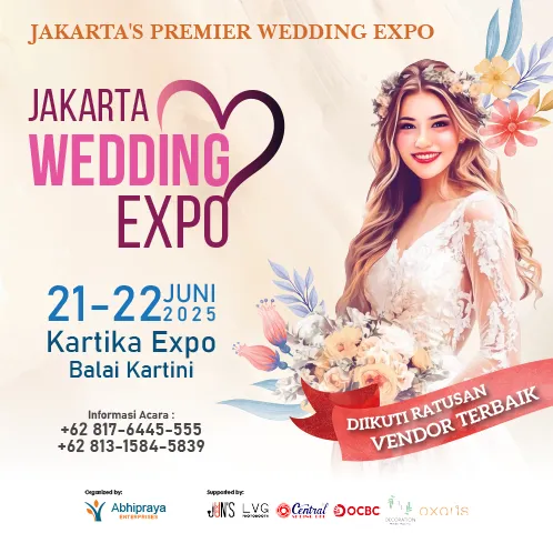 Banner Jakarta Wedding Expo 2025